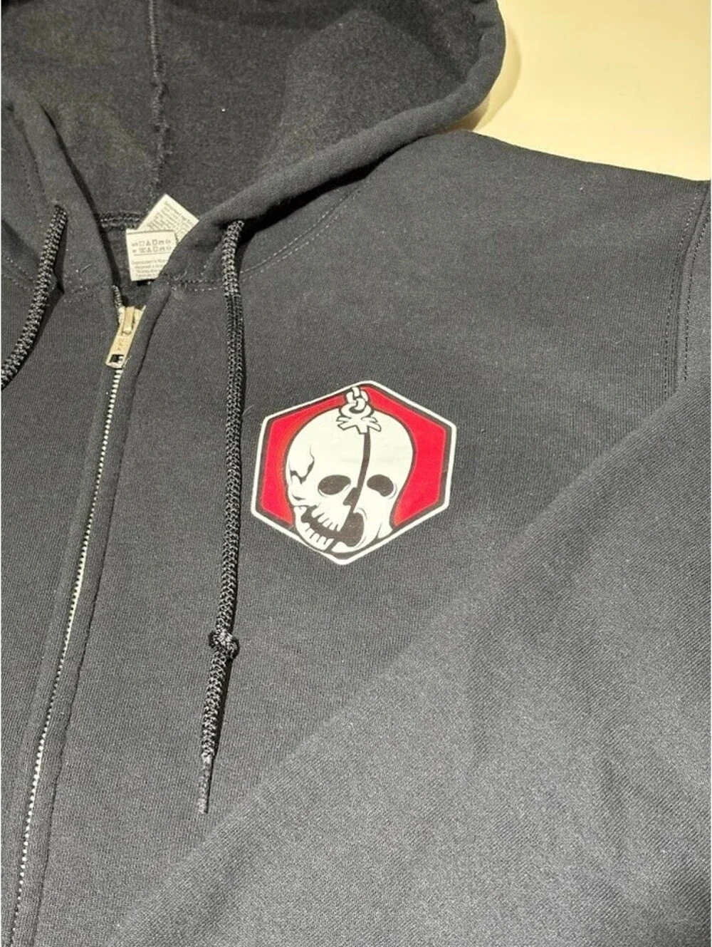 Spooky Loopz Mori Me Patrick! Hoodie Zip Up Size Small Ghost Logo Youtube Merch